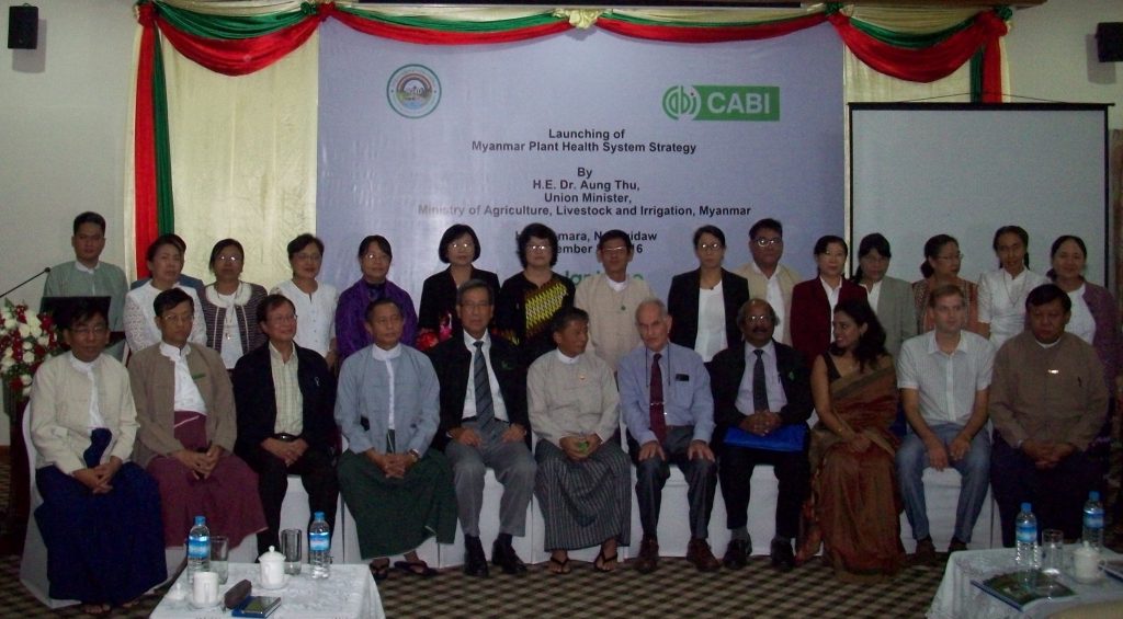 Myanmar Agricultural Extension adopts the Plantwise framework for its