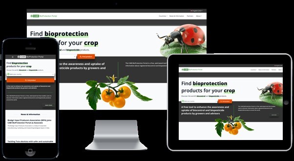 BioProtection Portal home page