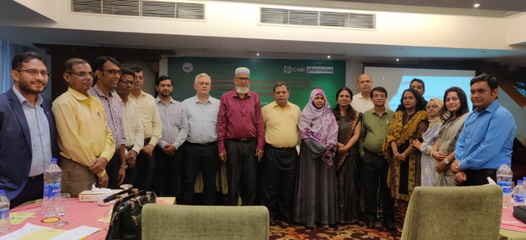 partners and CABI staff at workshop in Bangladesh