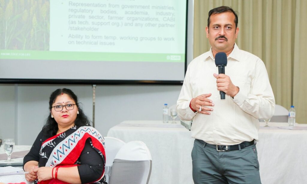 CABI team at a Pesticide Risk Reduction workshop in Sri Lanka