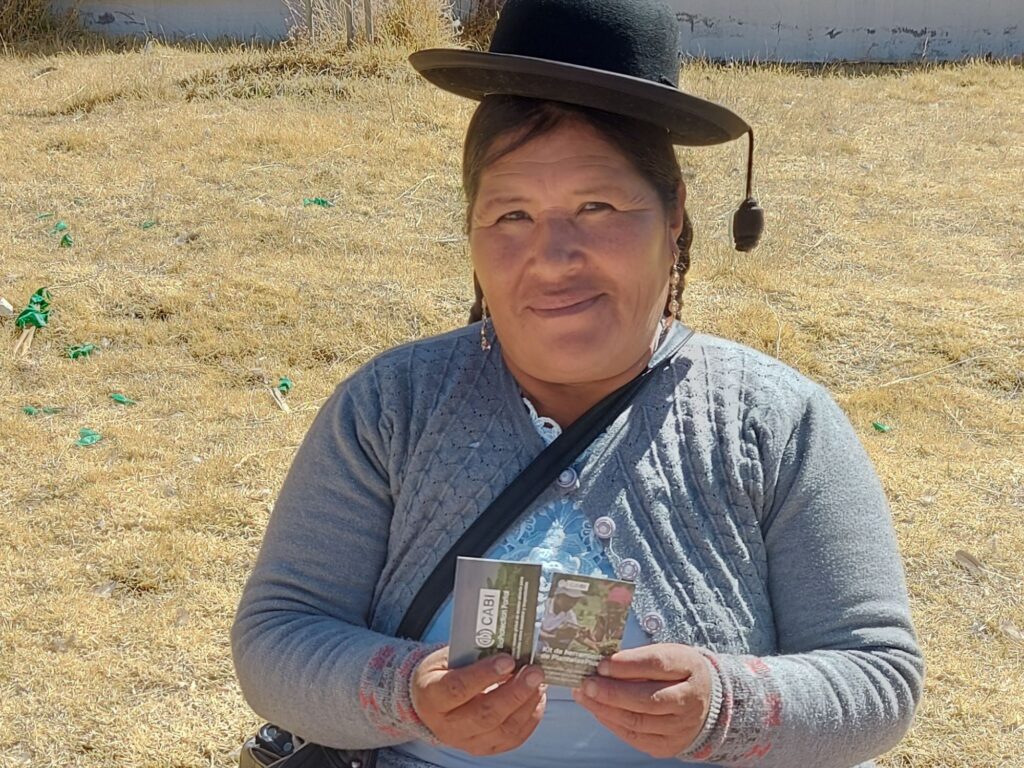 Peruvian farmer