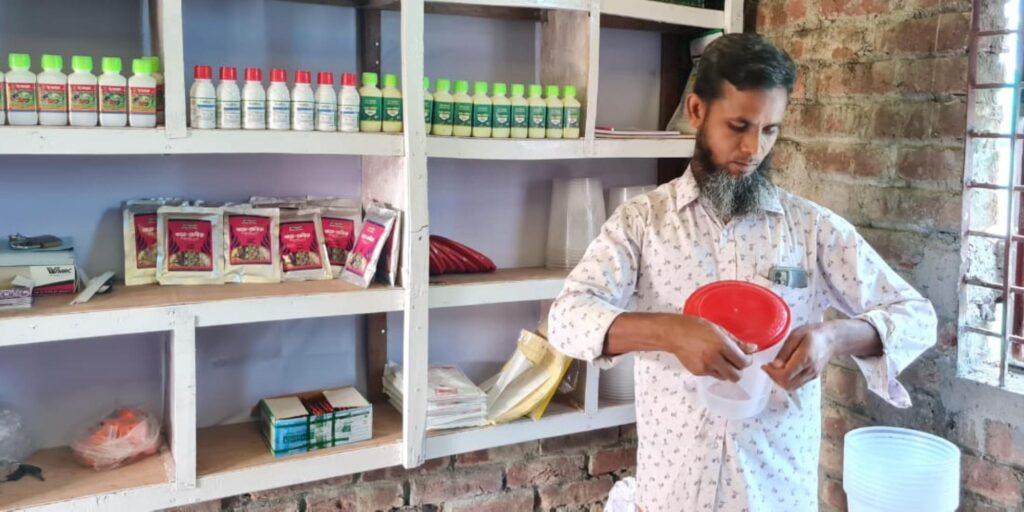 Agro-input dealer in Bangladesh