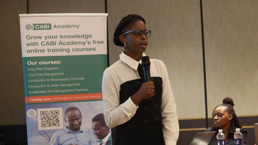Dr Chapwa Kasoma, CABI Scientist – Invasive Species Management, shares insights on enhancing pest preparedness and strengthening plant health systems.